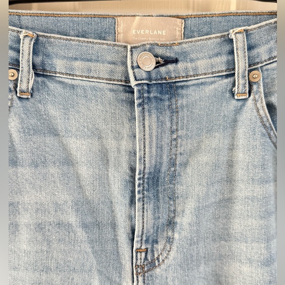 Everlane The Cheeky Boot Cut Jean Light Blue 32 Regular - Picture 2 of 12